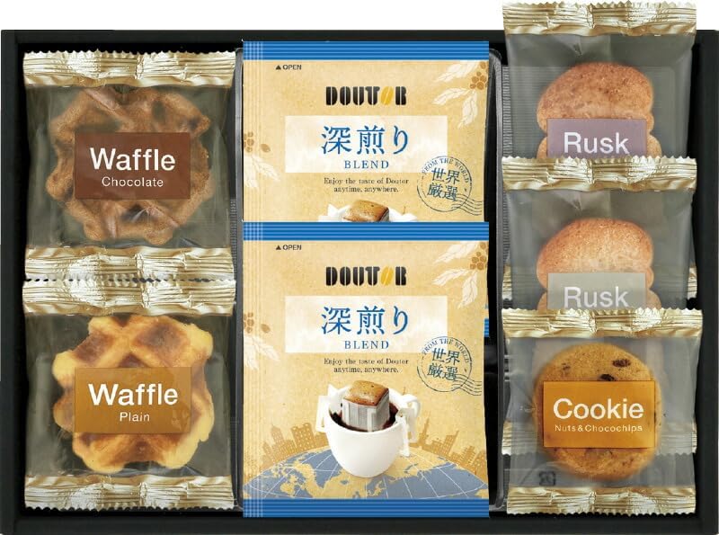 夏のお中元にドトールのワッフルがおくれます