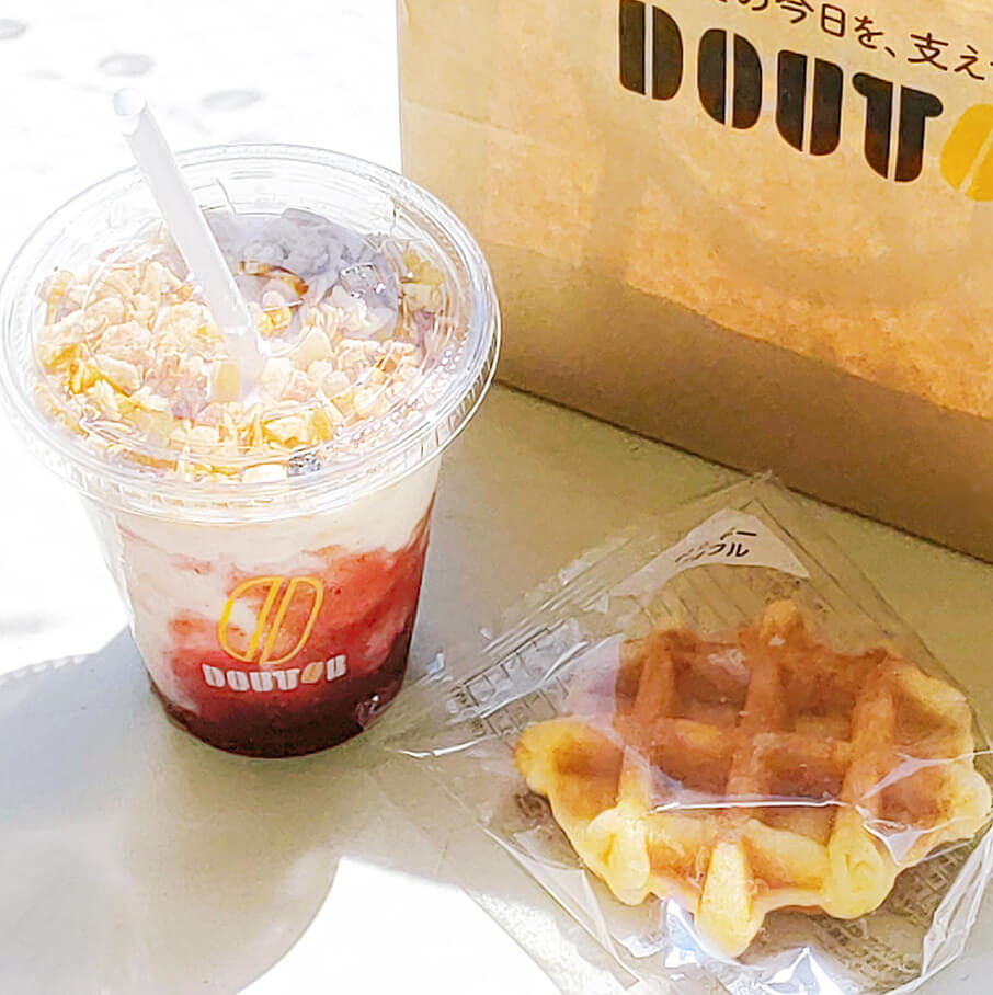 定番人気のドトール ベルギー ワッフル